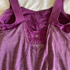 Lululemon purple tank top !